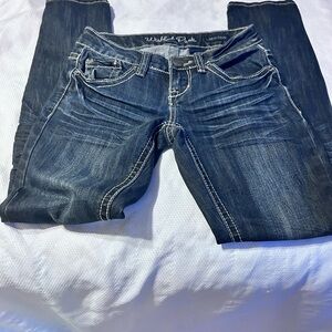 Wishful Park Women's Blue Jeans 3 short. Fabulous